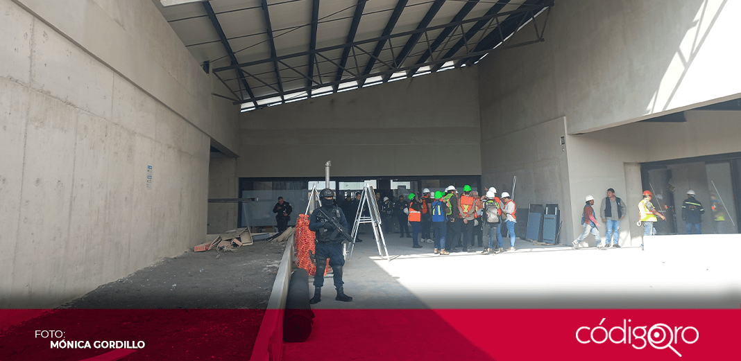Nuevo complejo de la SSC presenta avance del 90%
