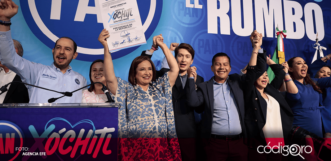 Se registra Xóchitl Gálvez como precandidata del PAN a la Presidencia de México