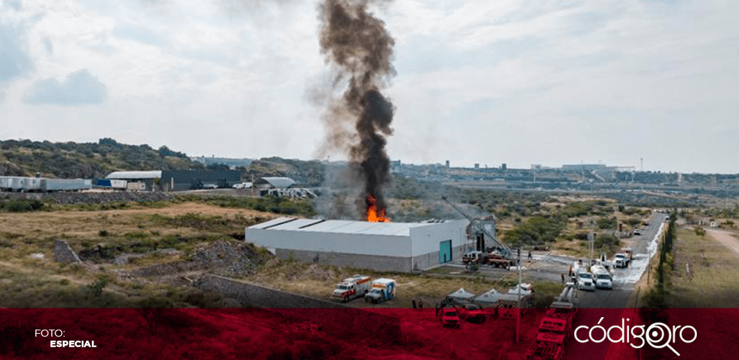 Protección Civil de El Marqués atendió incendio en zona cercana al Eco Centro Expositor
