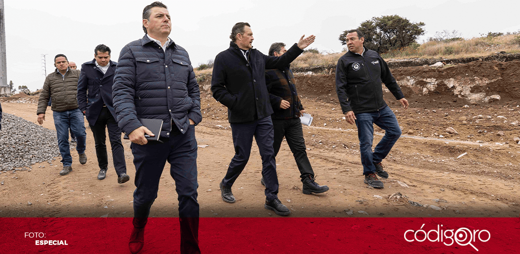 Supervisa gobernador ampliación de vialidades en San Juan del Río
