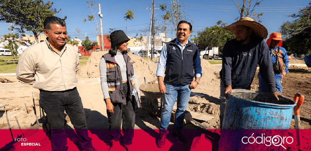 Supervisa Nava avances de la rehabilitación del parque Choles