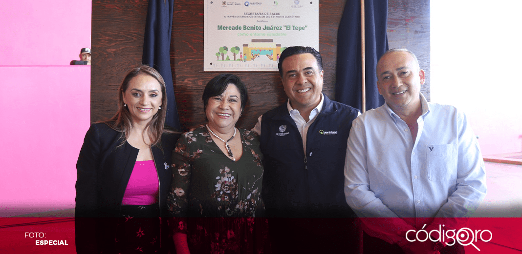 El mercado de “El Tepe”, certificado como Promotor de la Salud