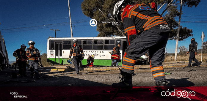 La AMEQ abrió un procedimiento administrativo sancionador por el accidente ferroviario en El Marqués. Foto: Especial