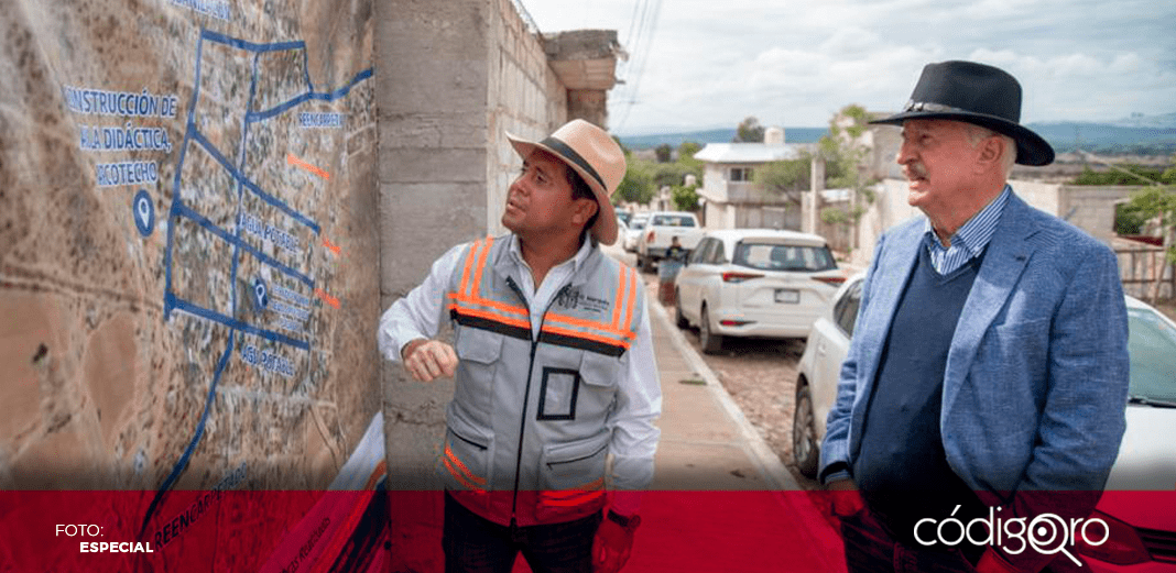 Entregan obras de urbanización e infraestructura en El Marqués