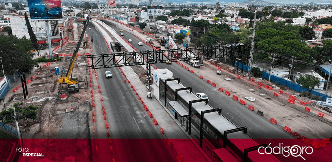 Habilitan carriles centrales en ambos sentidos de 5 de Febrero