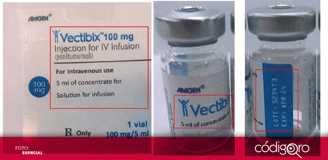Emite COFEPRIS Alerta Sanitaria por la Falsificación de Vectibix