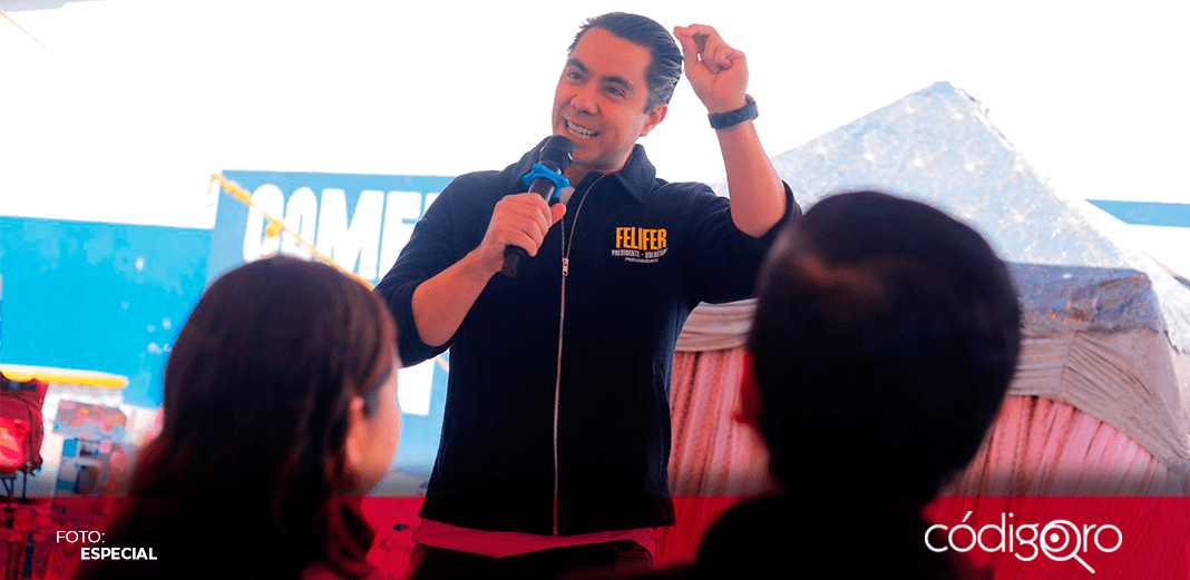 Quiero emparejar oportunidades para habitantes de Querétaro: Felifer