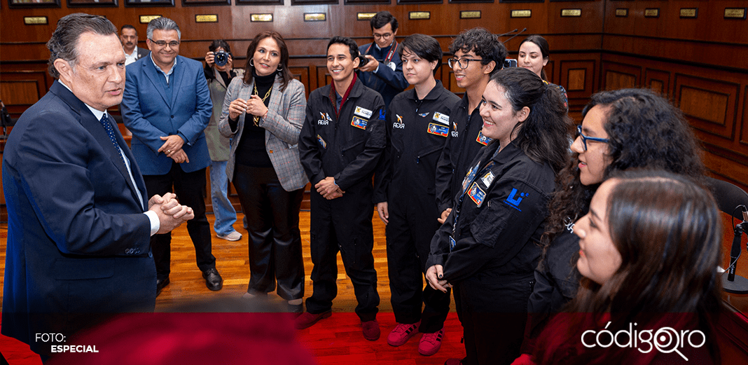 Kuri reconoce a participantes de Querétaro Digital te lleva al espacio