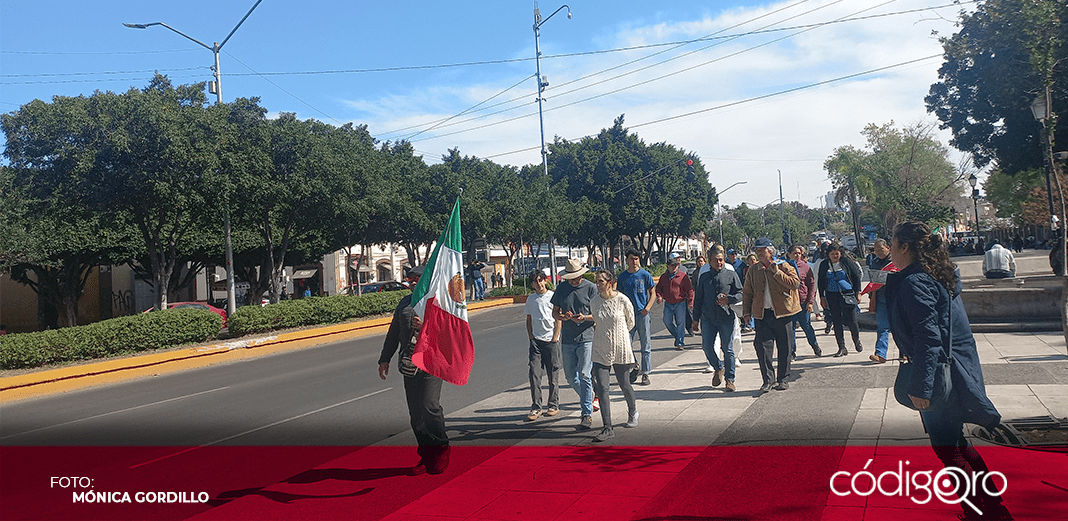 En Querétaro, se suman a marcha contra la inseguridad