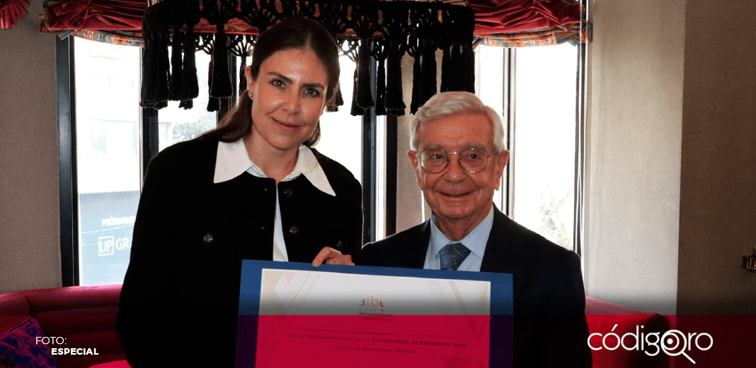 Reconoce Real Academia Iberoamericana de Gastronomía a la cocina queretana