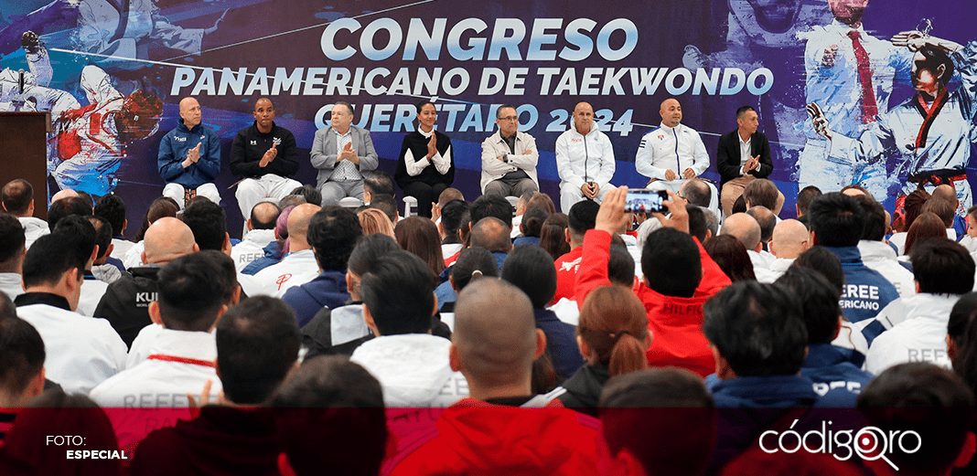 Inauguran en Querétaro Congreso Panamericano de Taekwondo