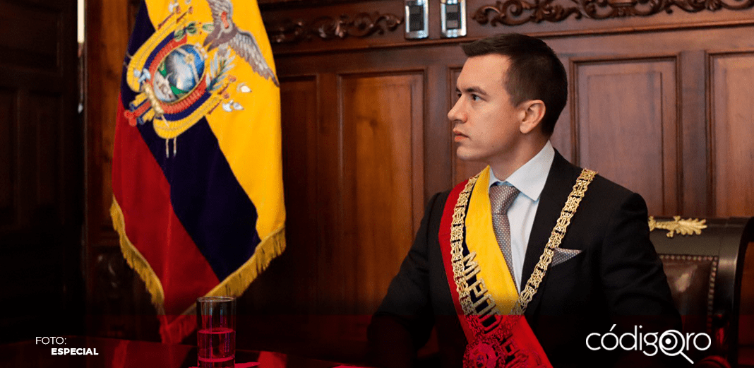 Más de 38 países apoyan a Ecuador para afrontar violencia criminal, dice Noboa