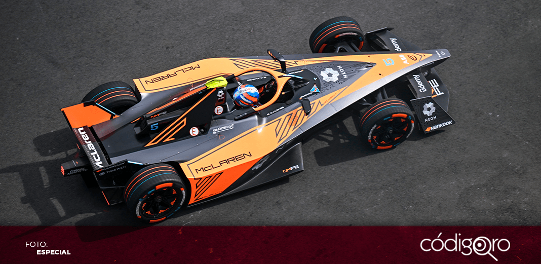 Hughes, con el mejor tiempo de la primera práctica del México E-Prix
