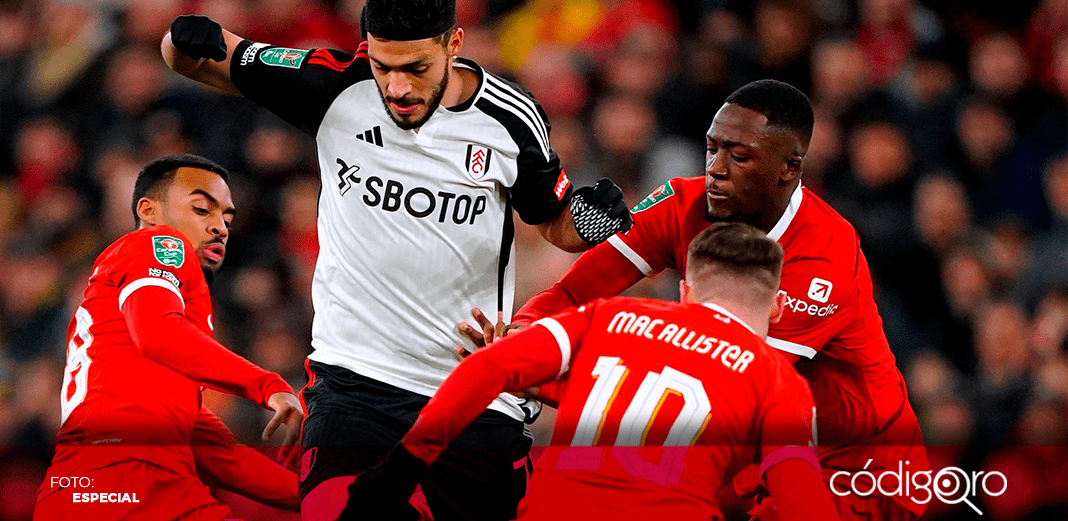 El Fulham de Raúl Jiménez cae en la semifinal de ida de la Carabao Cup