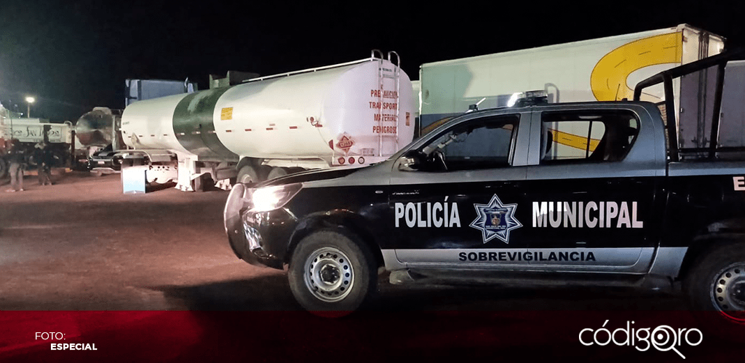 Detiene SSPMSJR pipa con hidrocarburo intentaba escapar de autoridades de Hidalgo