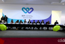 La secretaria de Salud, Martina Pérez Rendón, encabezó la primera sesión ordinaria de Mesa Espejo. Foto: Especial