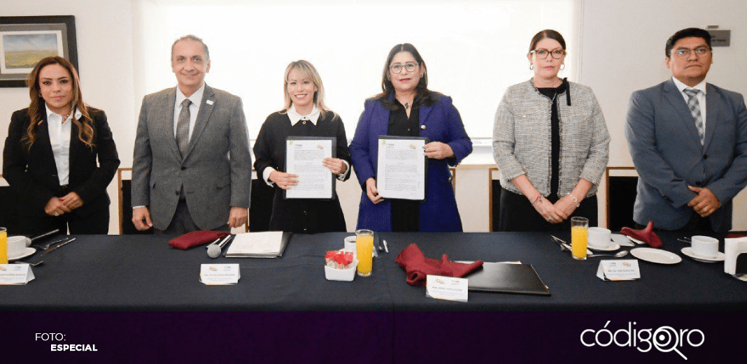 Firma convenio de colaboración Colegio de Abogados Litigantes con TEEQ