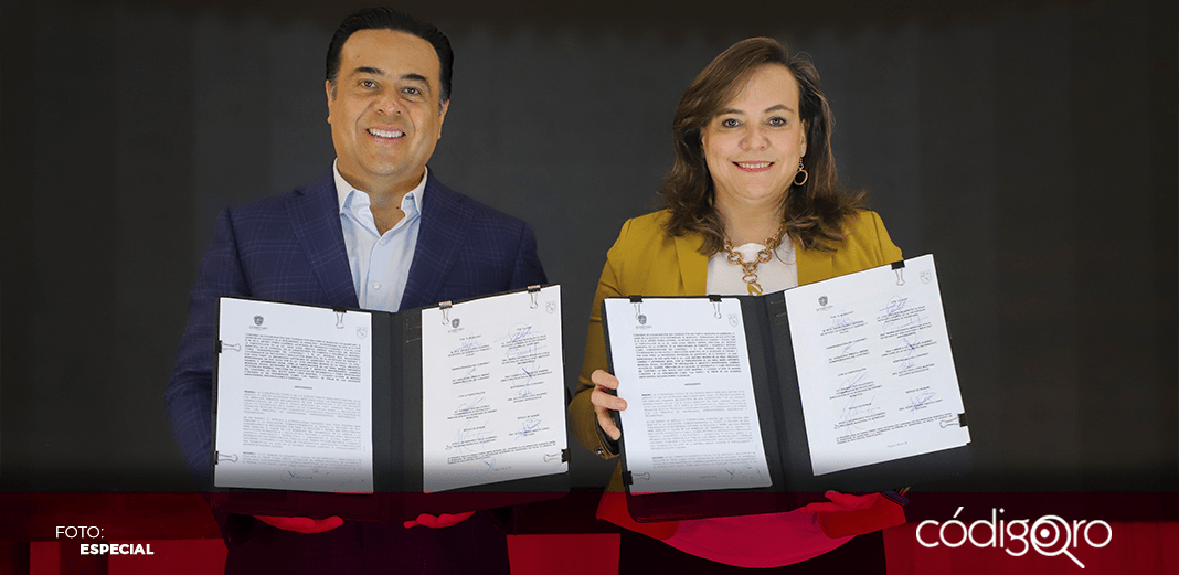 Firma UAQ convenio  con Centro de Investigación BLOQUE
