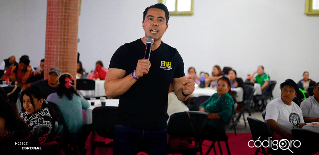 Felifer pide apoyo de la ciudadanía para evitar que la inseguridad  llegue a Querétaro