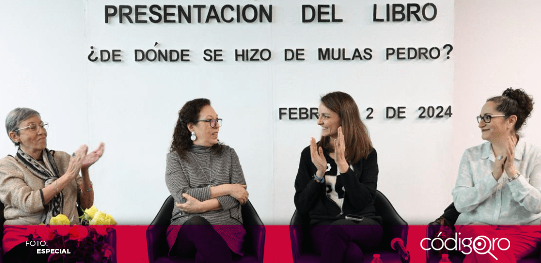 Ana Paola López Birlain encabeza presentación del libro ¿De dónde se hizo de mulas Pedro?