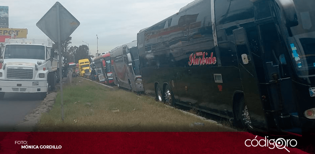 Se manifiestan transportistas; optan por no afectar circulación en calles de la capital