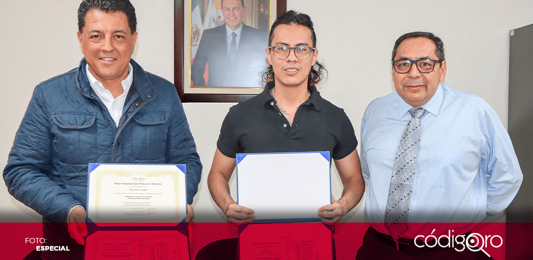 Estudiante de UTSJR, reconocido en Japón