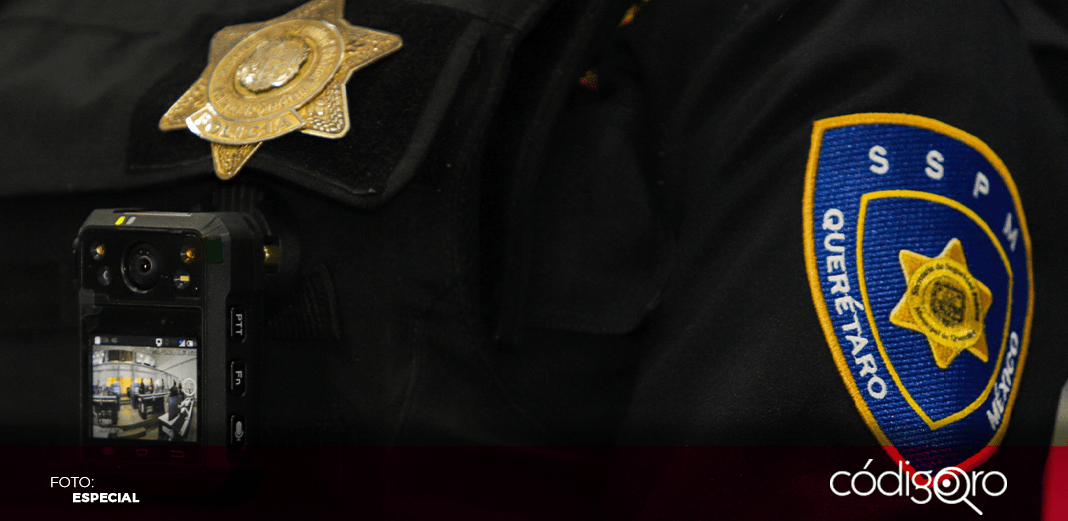Refuerza Nava a la SSPMQ con 705  bodycams para el personal policial