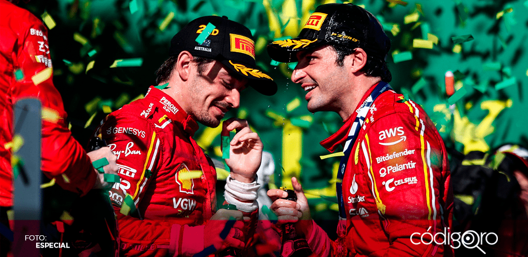 Carlos Sainz domina el Gran Premio de Australia