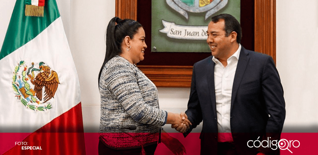Sandra Camacho, presidenta municipal interina de San Juan del Río