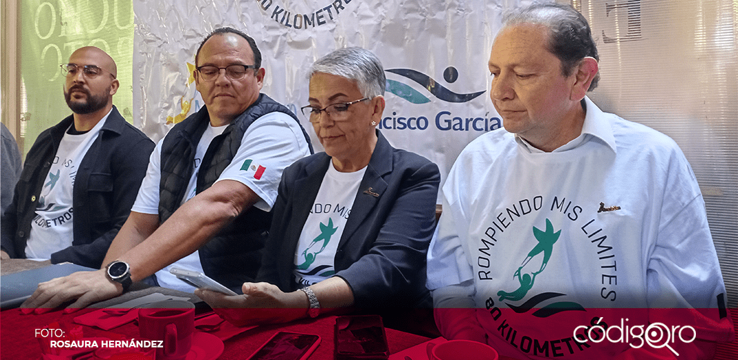 Queretano nadará 80 km en apoyo a pacientes con daño cerebral