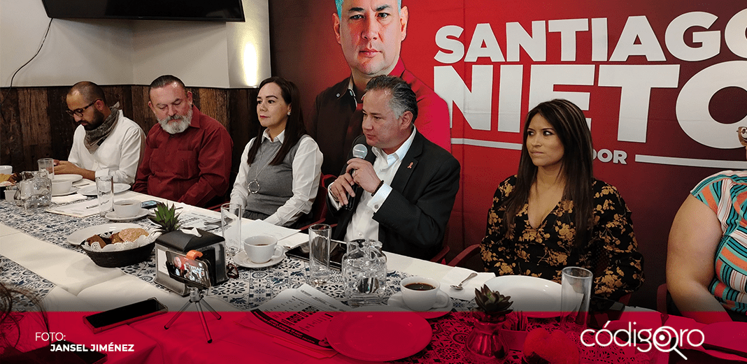 Santiago Nieto arremete contra servicio concesionado de agua potable