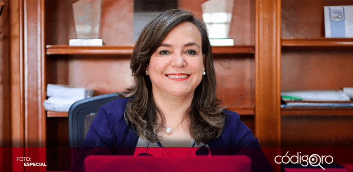 La rectora de la UAQ, Silvia Lorena Amaya Llano participó en la Cumbre de Rectoras y Rectores México-España. Foto: Especial