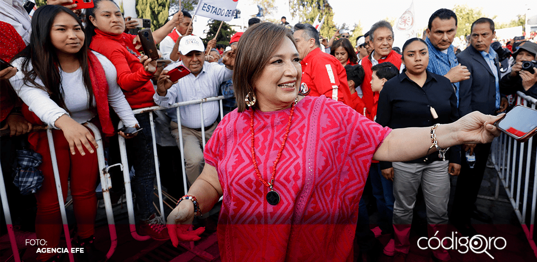 Xóchitl Gálvez propone duplicar policías en localidades de alto riesgo