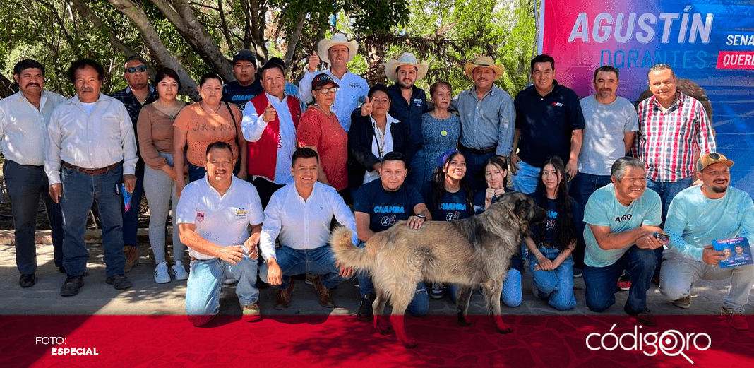 Agustín Dorantes presenta ante líderes sociales de Humilpan sus propuestas para el Senado