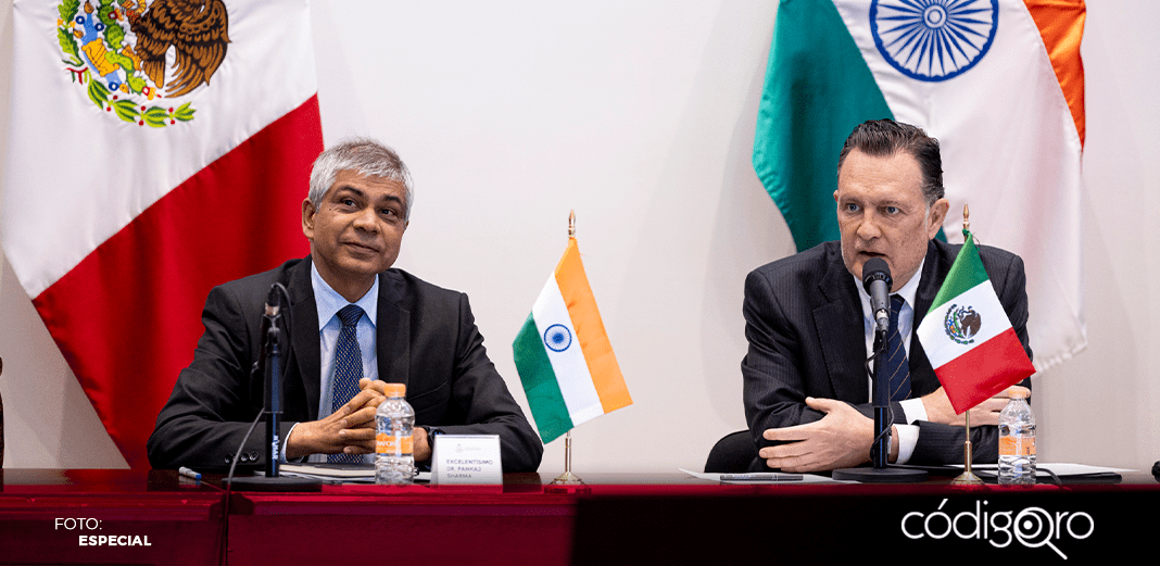 Visita Querétaro el embajador de la India en México en compañía de empresarios