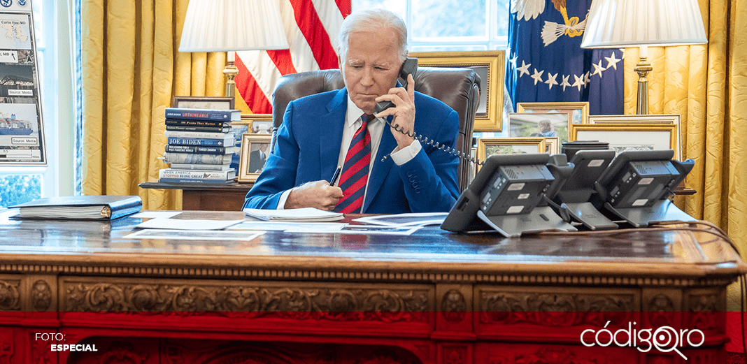Biden ordena reconstruir el puente de Baltimore "tan pronto como sea posible"