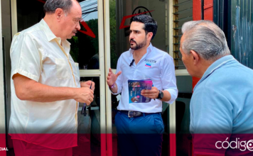 Agustín Dorantes destacó su compromiso de trabajar "de la mano" para que la violencia no llegue a las familias y mantener los buenos índices de seguridad en Querétaro