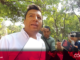 El candidato del PAN-PRI-PRD a la presidencia municipal de Huimilpan, Jairo Morales Martínez, opinó sobre la capacitación de policías. Foto: Mónica Gordillo