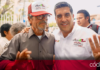 El candidato común de Morena-PT-PVEM a la presidencia municipal de Querétaro, Chema Tapia, aclaró la confusión sobre sus declaraciones 8 de 8 y 5 de 5. Foto: Especial