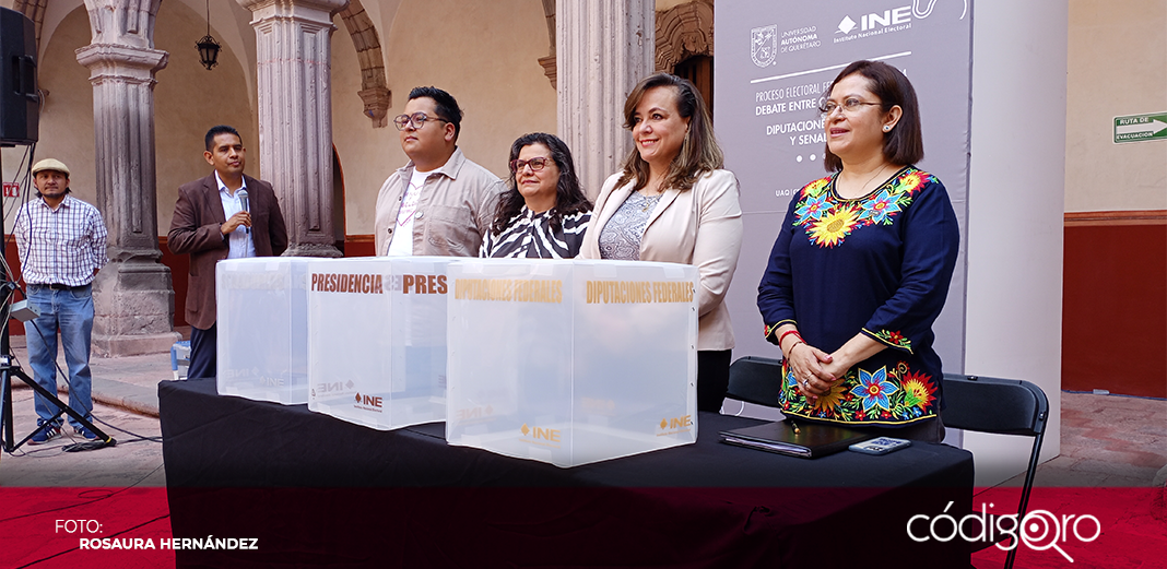 Presentan detalles de debates entre candidaturas a cargos federales