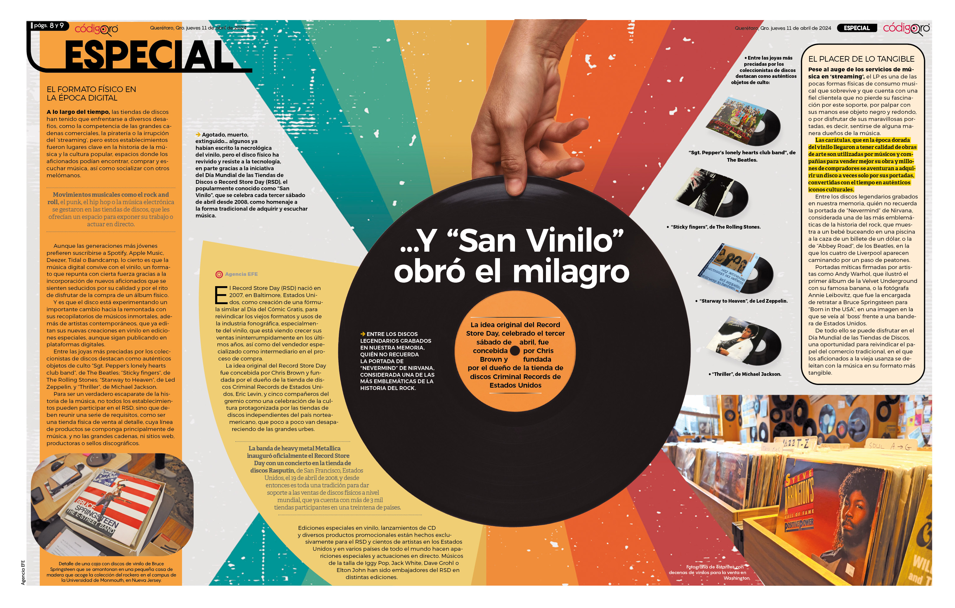 ...Y “San Vinilo” obró el milagro