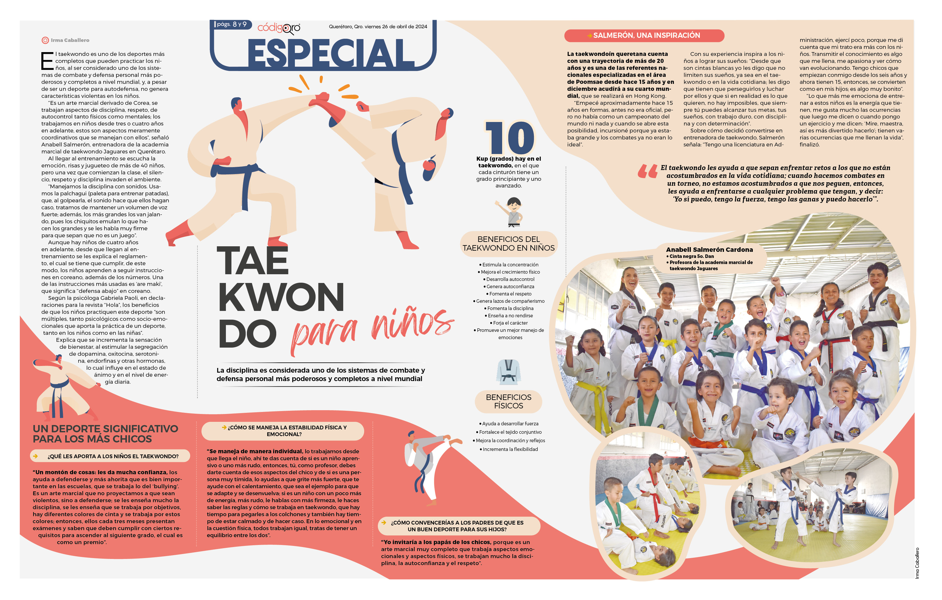 Taekwondo para niños