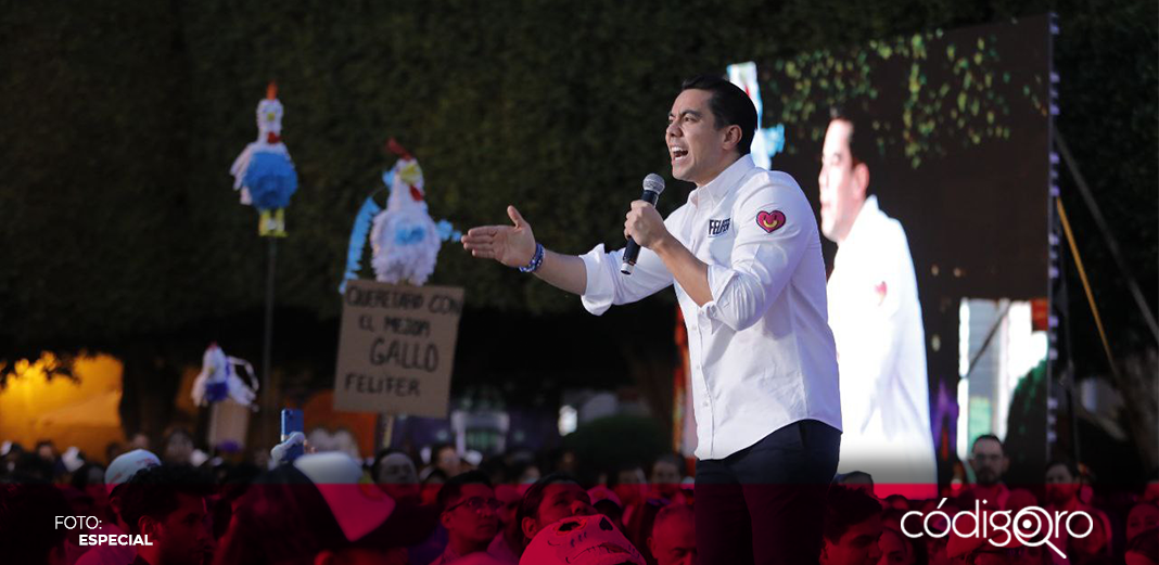 Felifer arranca campaña electoral en el Jardín Guerrero