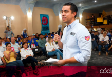 El candidato común del PAN-PRI-PRD a la presidencia municipal de Querétaro, Felifer Macías, criticó a Chema Tapia. Foto: Especial