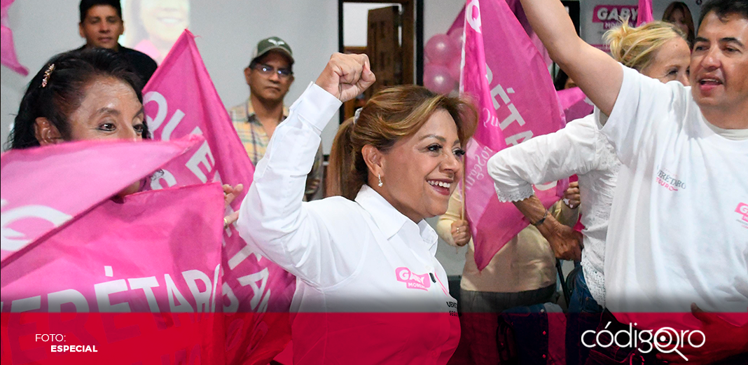 Gabriela Moreno arranca campaña en Corregidora