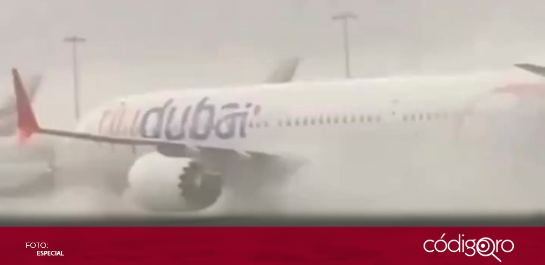 Aeropuertos de Dubái interrumpen temporalmente operaciones tras fuertes lluvias e inundaciones
