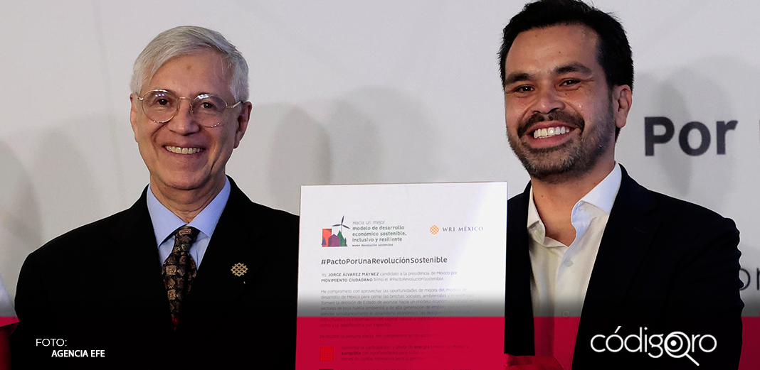 Jorge Álvarez Máynez acusa al Presidente de México de "derrotar" la agenda verde con "propaganda"