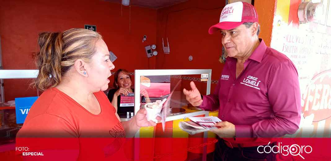 Jorge Lomelí recorre la comunidad de La Piedad