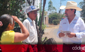 Luis Humberto Fernández conversó con habitantes de La Carbonera, donde le expresaron que entre sus principales necesidades está el transporte público