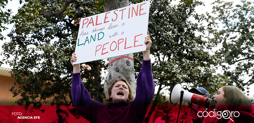 Manifestaciones a favor de Palestina se multiplican en universidades